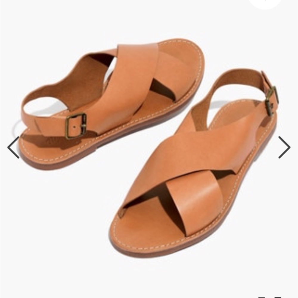 Madewell Boardwalk Crossover Sandal